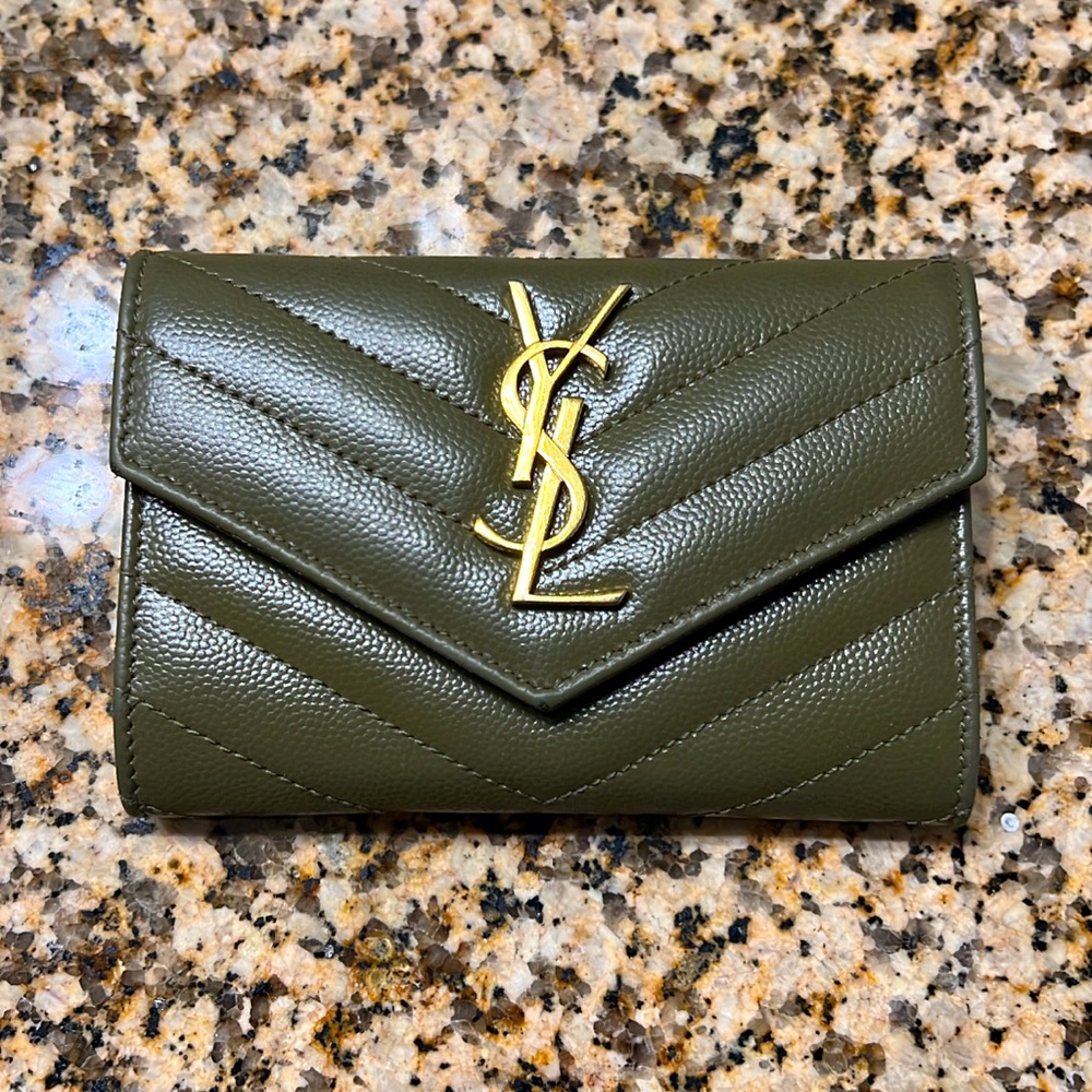YSL Quilted Wallet